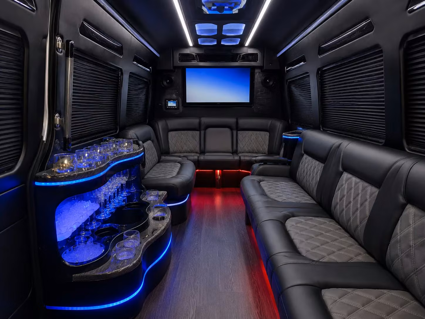 bus rental options for plano trips