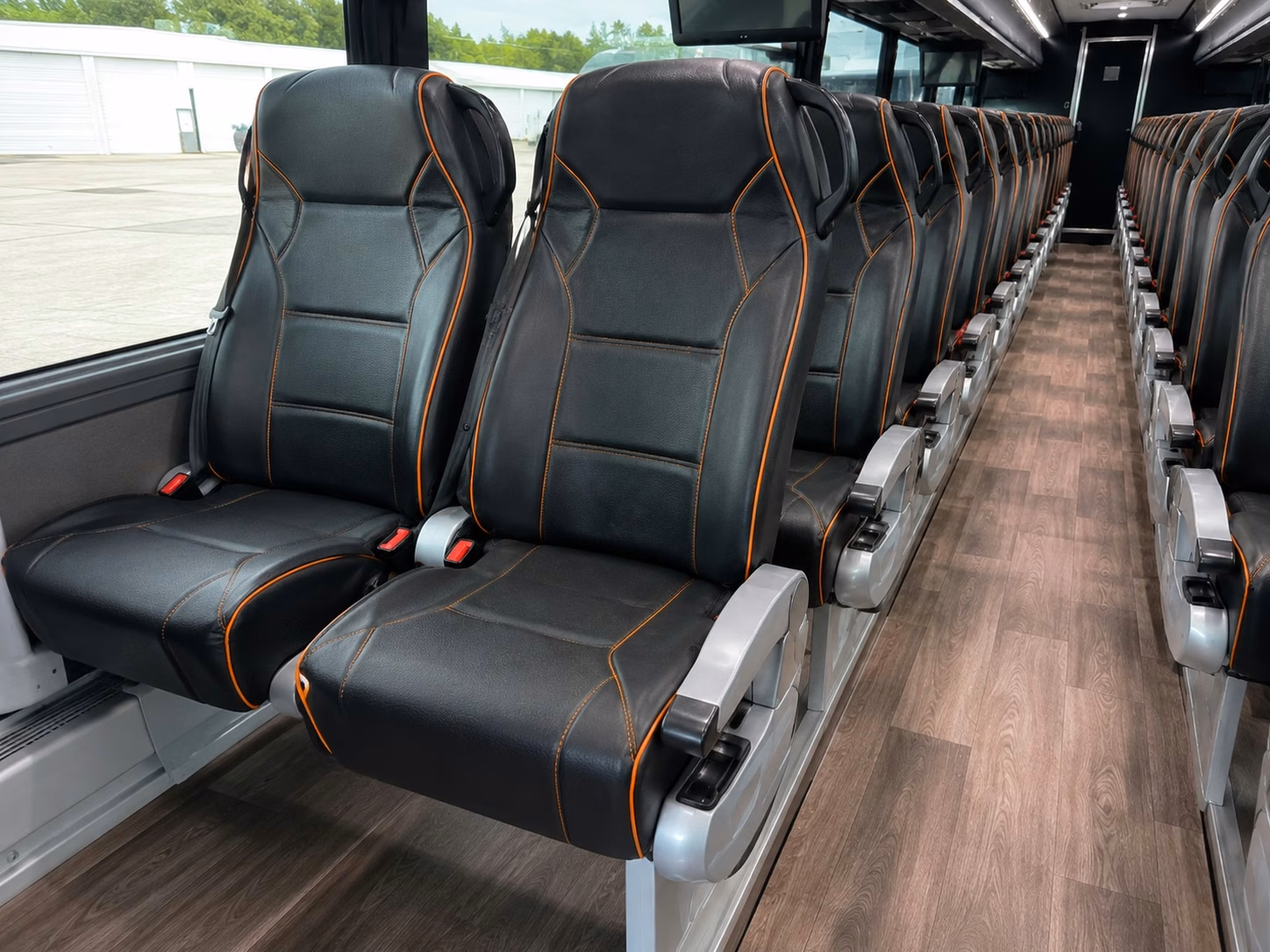 charter buses handle large plano prom groups with ease