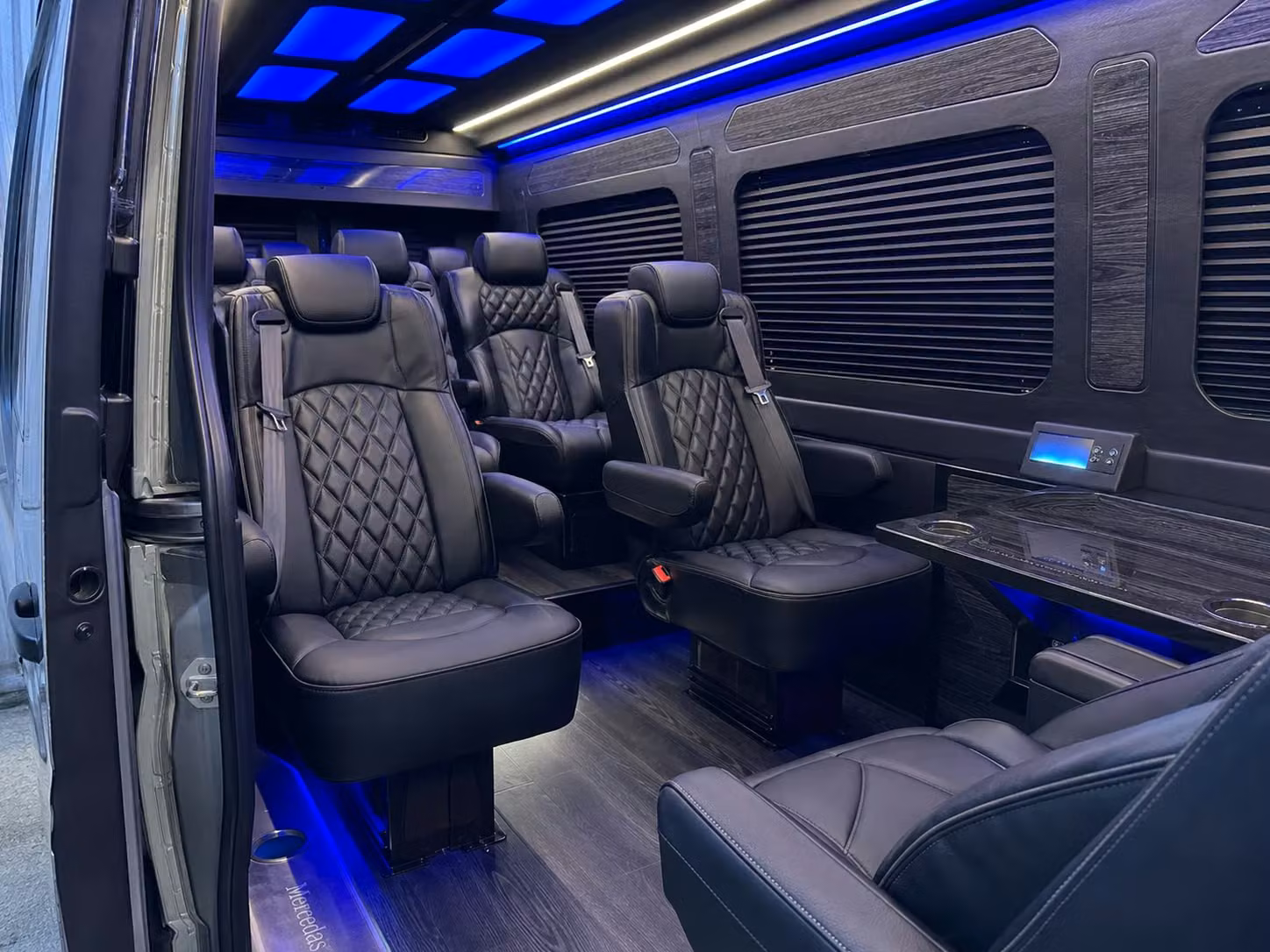 sprinter van transportation for groups and events across plano