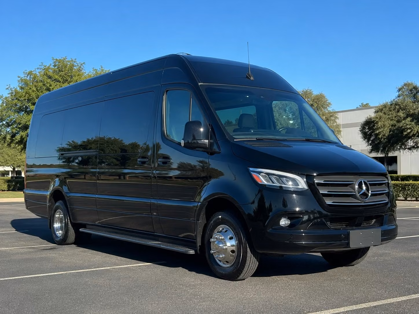 sprinter van with driver